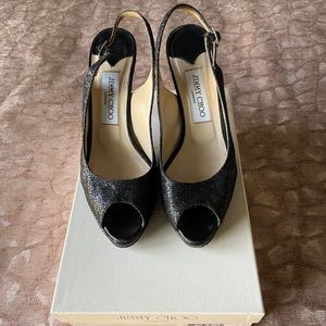 JIMMY CHOO “NOVA” SLING BACK HEELS